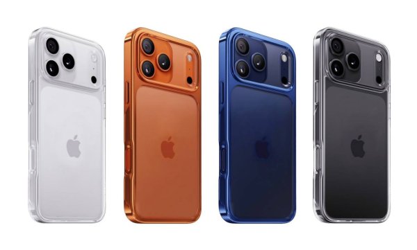 万通资本 苹果 iPhone 17 Pro / Max颜色阵容曝光：黑、蓝、银、橙四款可选