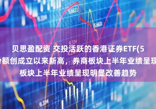 贝思盈配资 交投活跃的香港证券ETF(513090)最新份额创成立以来新高，券商板块上半年业绩呈现明显改善趋势